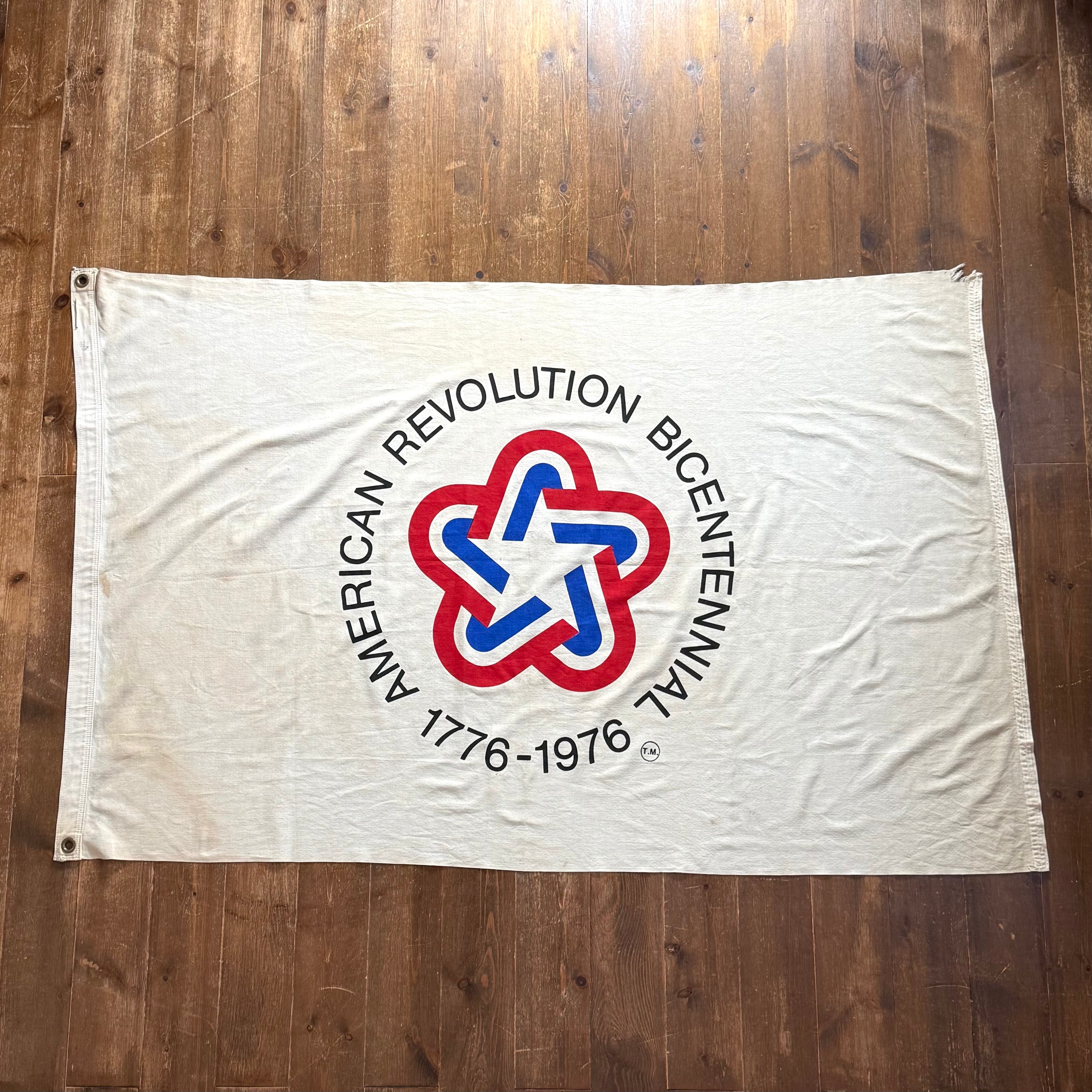 Vintage AMERICAN REVOLUTION BICENTENNIAL FLAG アメリカ建国200周年