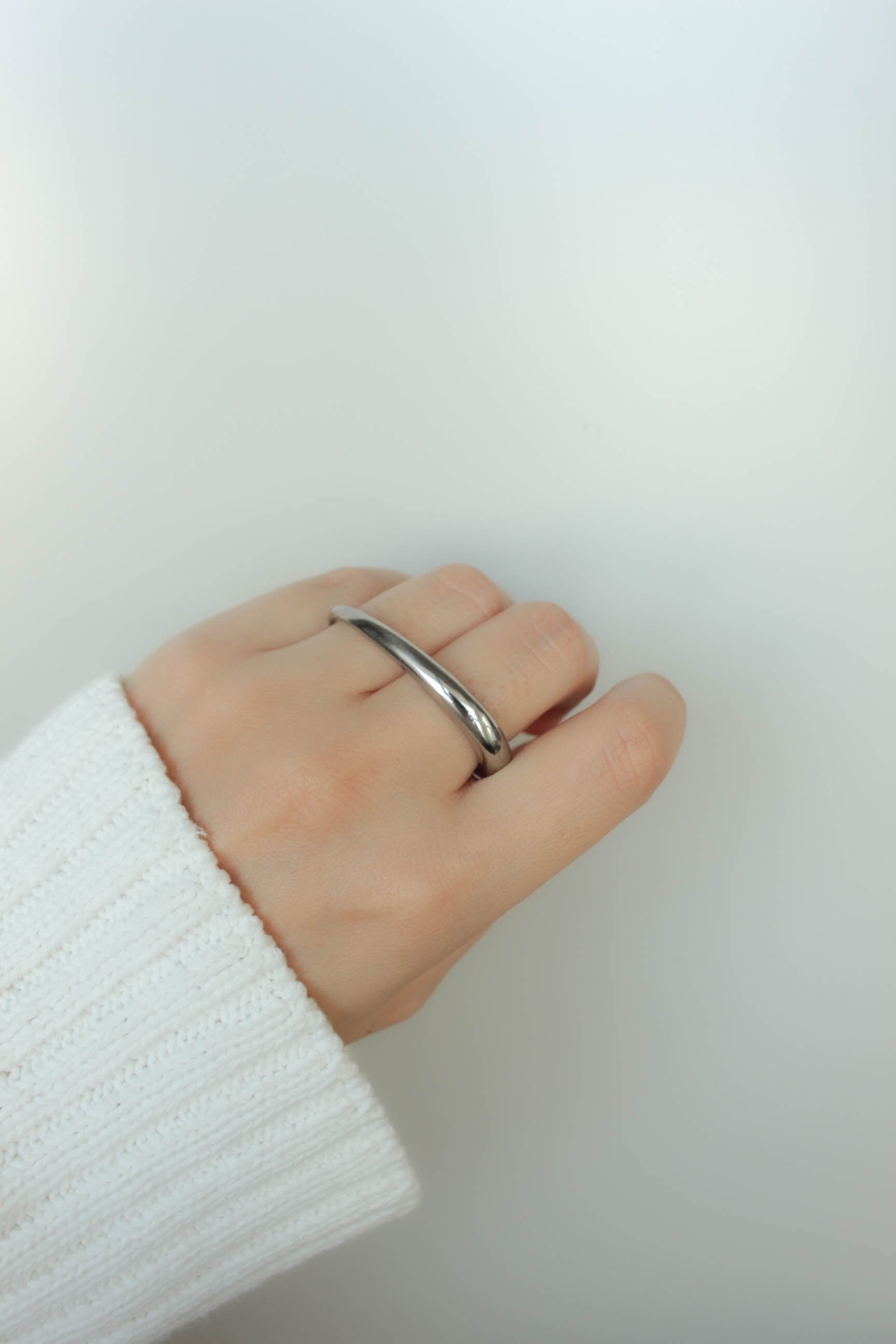 Double Finger Ring | 金属アレルギー対応のアクセサリー ebine