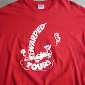 00s WARPED TOUR VANS Tシャツ　SKATE