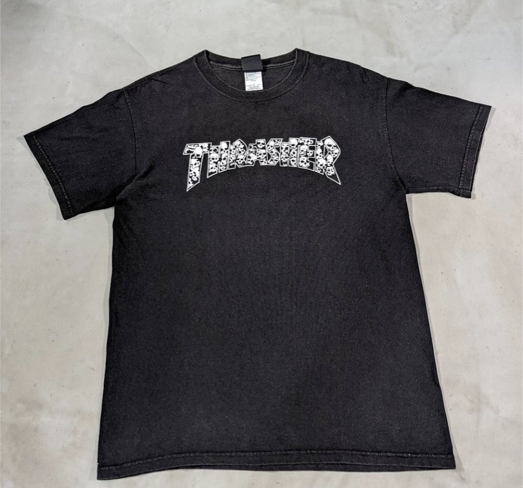 THRASHER skull logo tee 小岩店 | What'z up