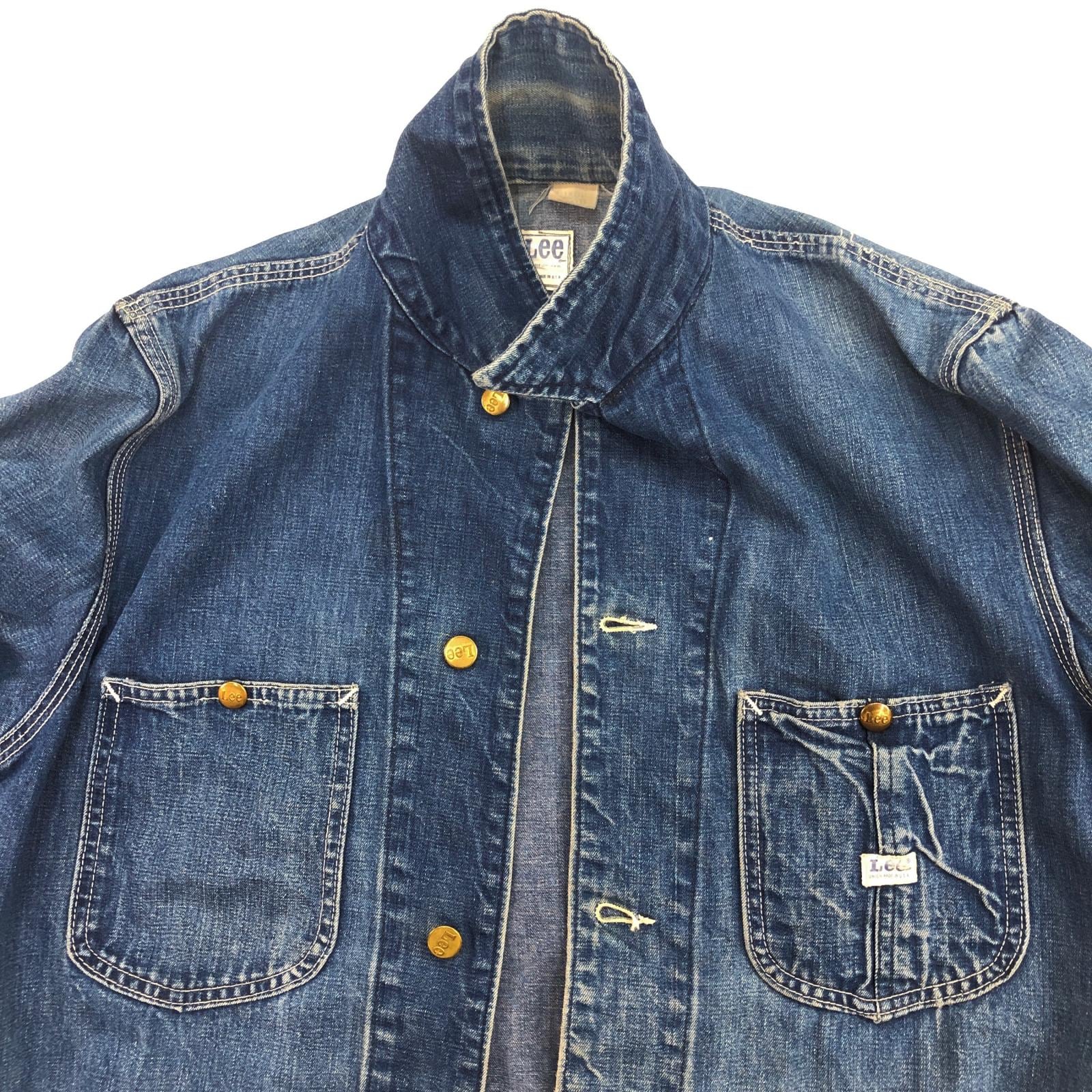 LEE リー 70年代 USA製 91-J デニム カバーオール デニムジャケット