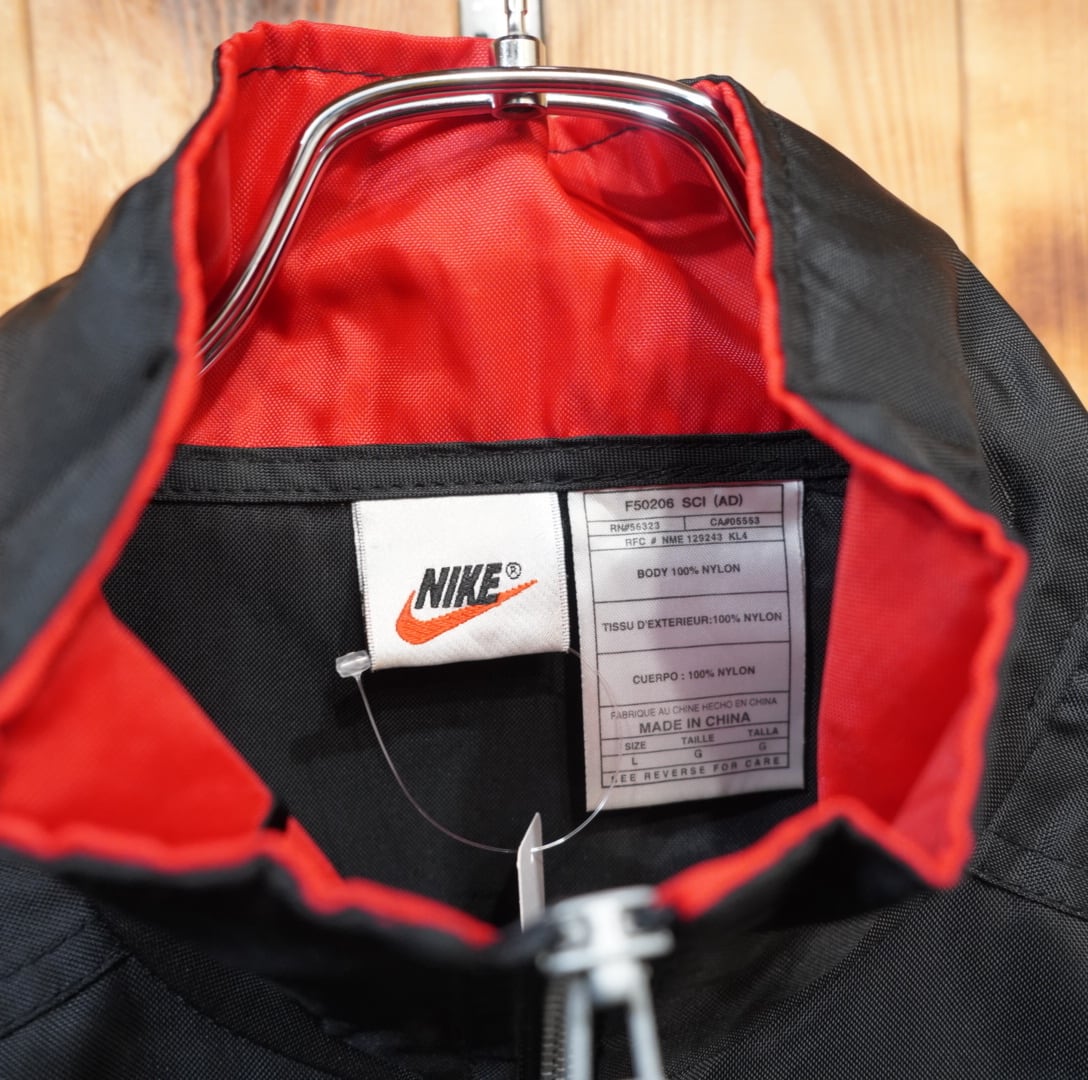 90s nike アノラック ナイロンジャケット ウインドブレーカー L/ナイキ