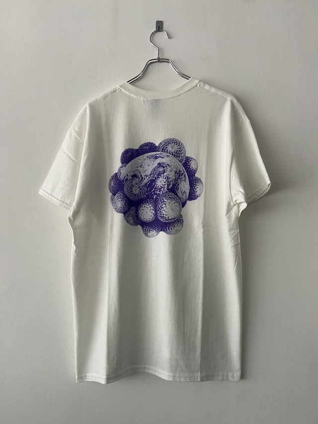 THE FASCINATED / 地球希望丸 S/S TEE / white