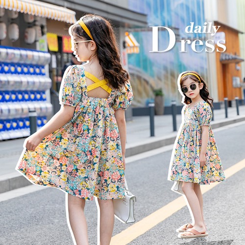 ドレス サマースタイルレッドフローラルスカート 夏物 花柄 トレンディボーイ56889813703