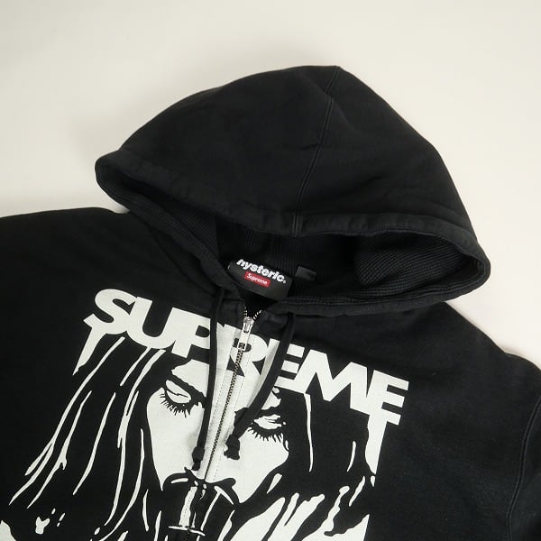 SUPREME hysteric パーカー ブラック MEDIUM Size【XXL】 SUPREME シュプリーム × HYSTERIC GLAMOUR 24AW Thermal