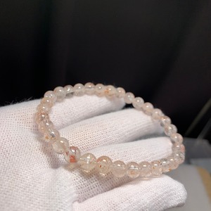 3クリアタイプ✩サンストーンブレスレット