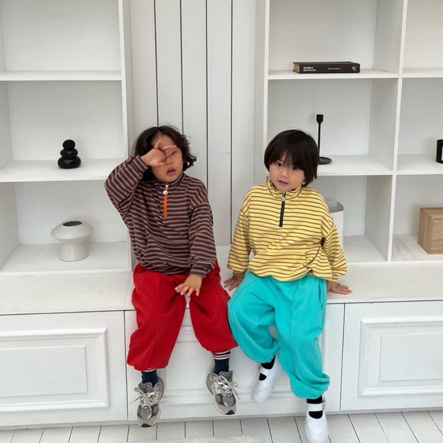 《送料無料》予約:ナナハーフジップ【cantuccistudio】※ジュニアサイズ