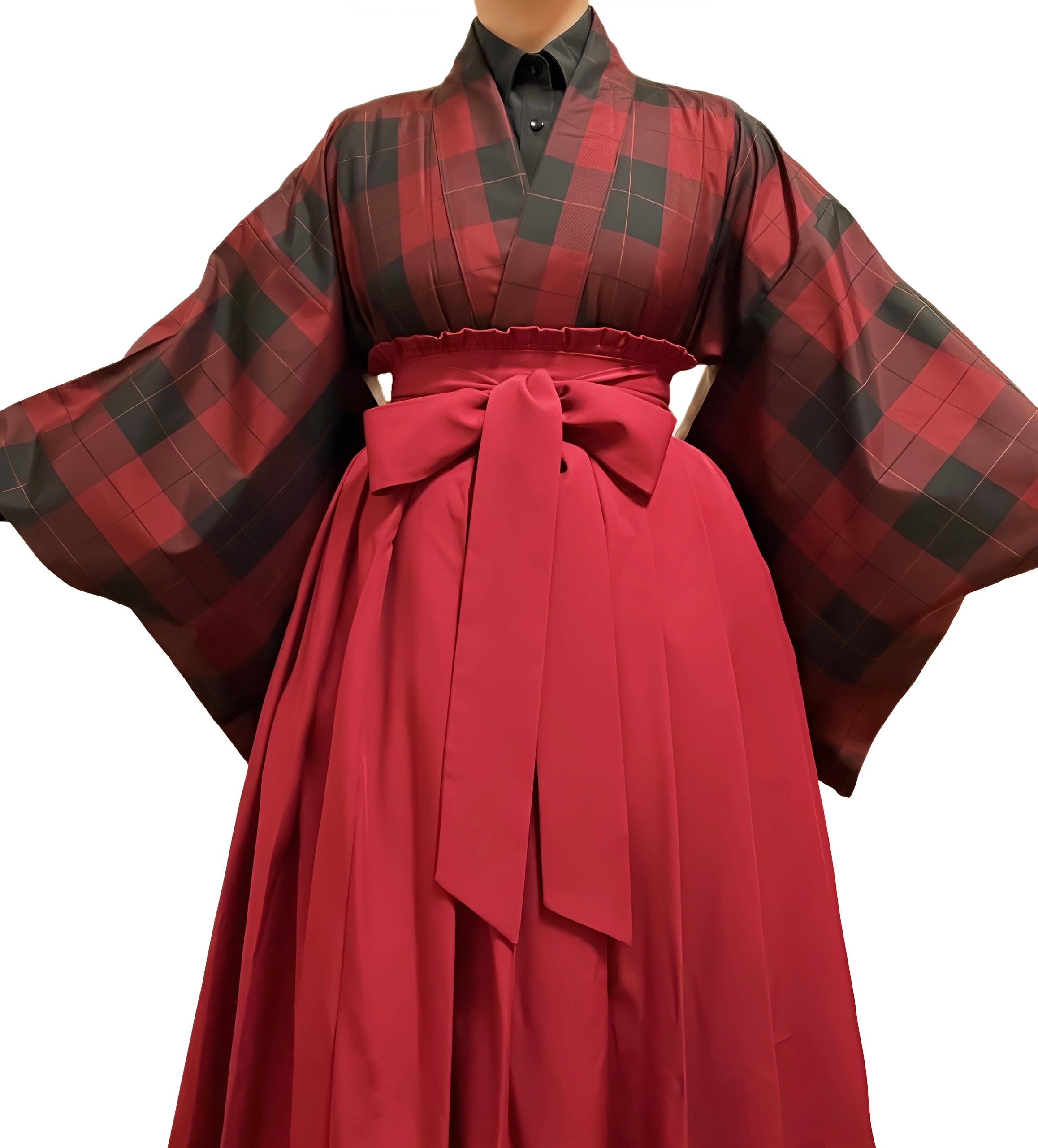 袴スカート ワインレッド | MISAMARU