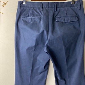 JIL SANDER navy stretch pants
