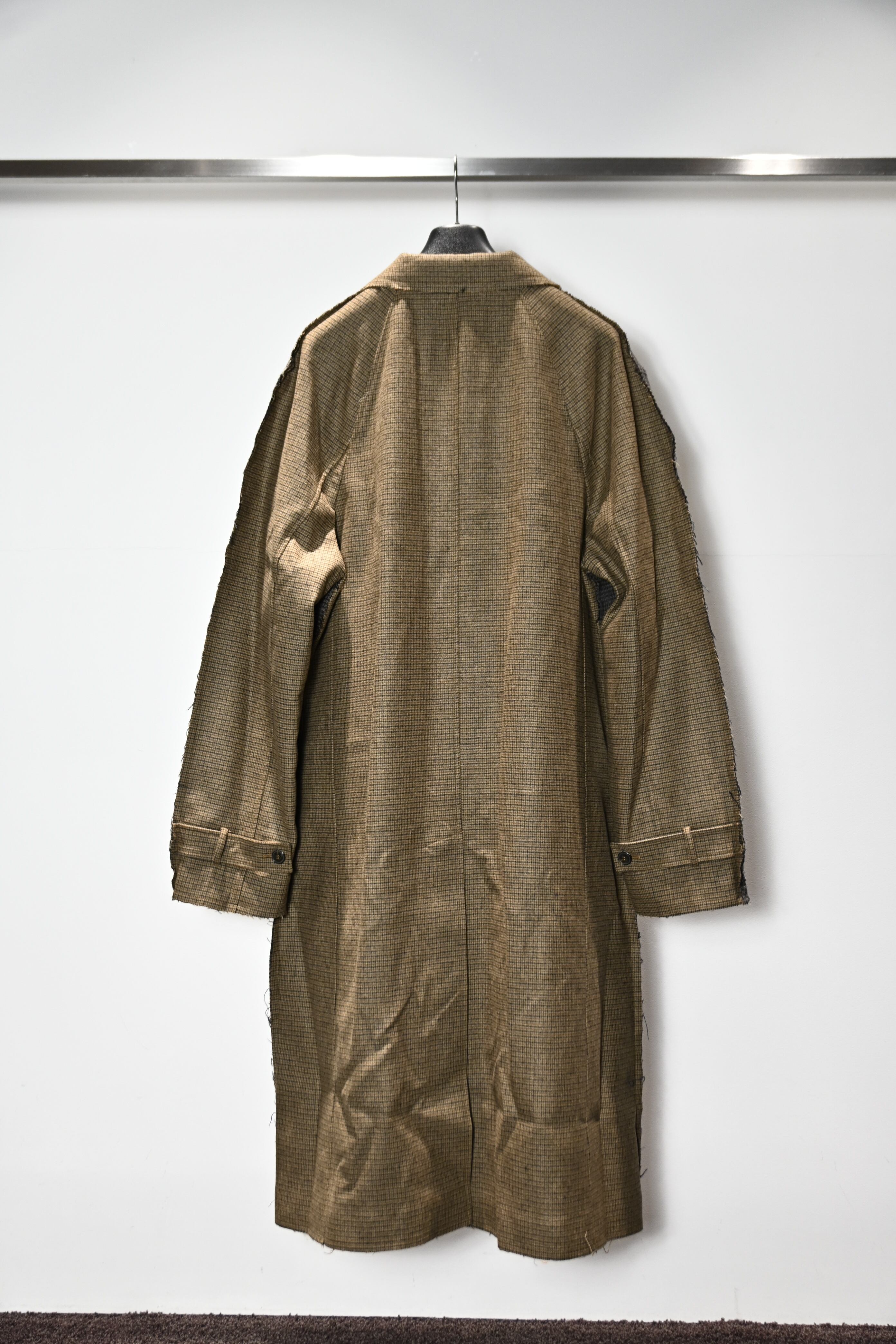 25AW】MARTINE ROSE マーティンローズ / HALF&HALF OVERCOAT