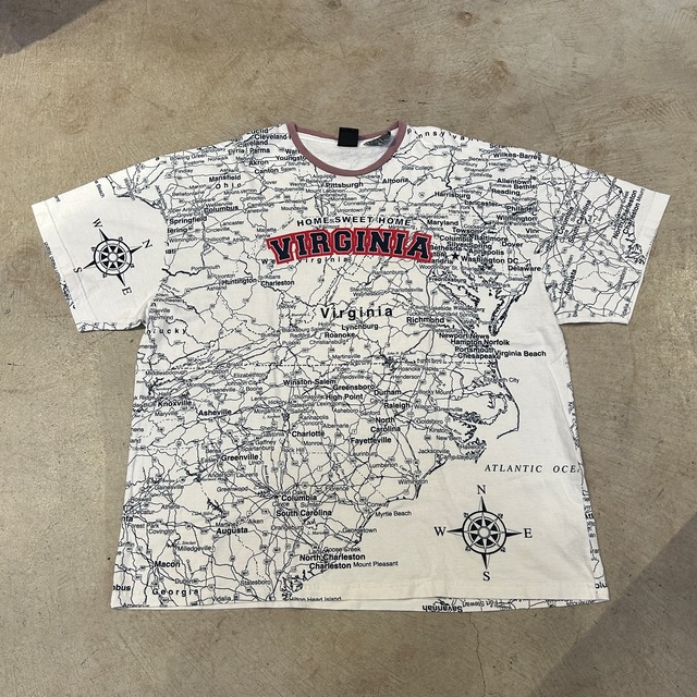 1990s VIRGINIA 総柄 T-SHIRT