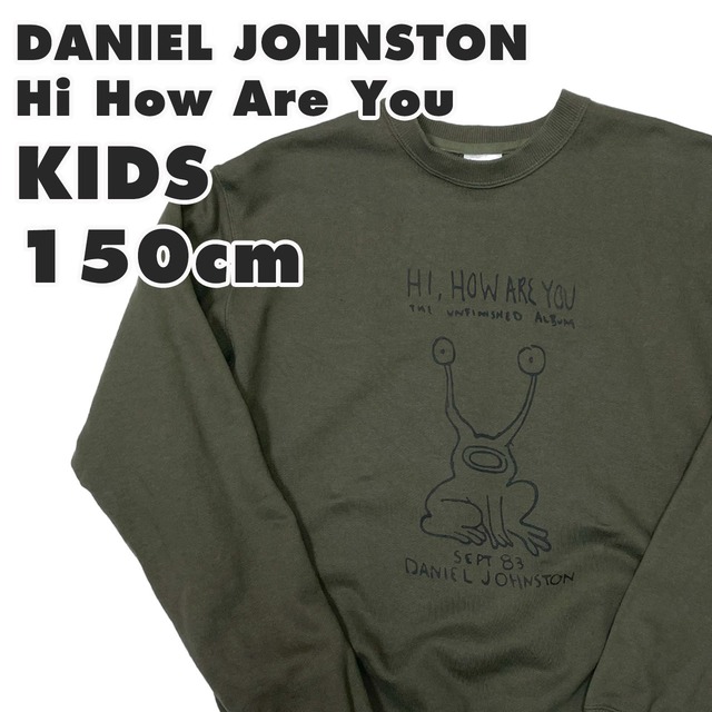【SALE】DANIEL JOHNSTON　[ Hi How Are You ]　キッズトレーナー　 / OL-R