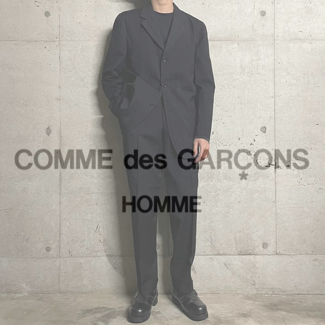 【COMME des GARÇONS HOMME】AD2000 casual setup suits(lsize)0219/tokyo