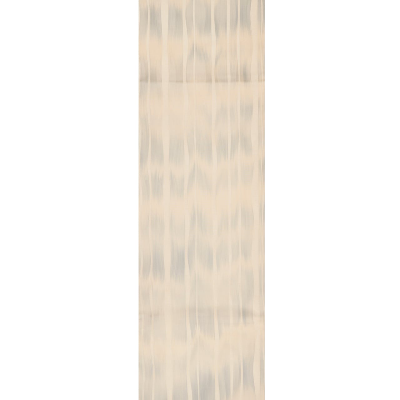 よろけ縞にずらし絣模様 全通 紗夏袋帯【中古】 | かわの屋