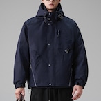 Zip-up Hip-length Padded Jacket ◇2color H0995