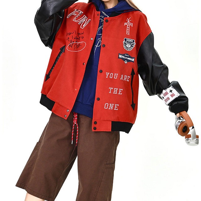 グラフィックカレッジスタジアムジャケット   R01540