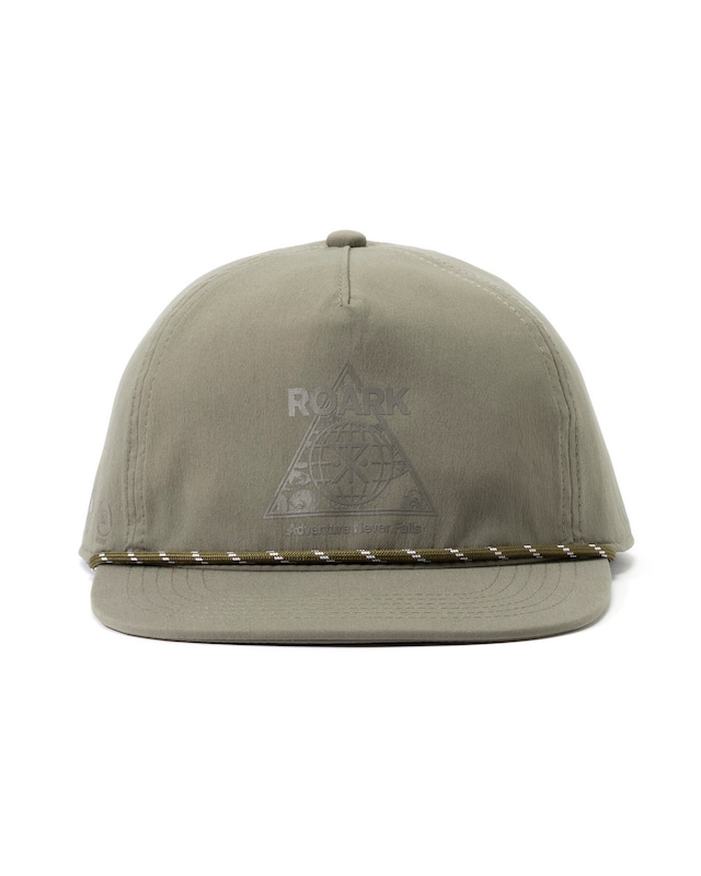 【ROARK】"TRIANGULAR" 5PANEL CAP - MID / DASTY ARMY