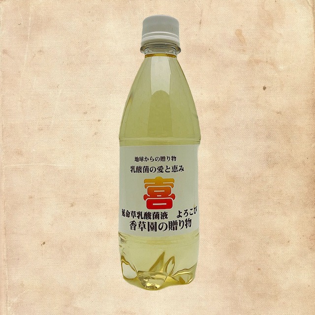 香草園延命草乳酸菌液【喜】よろこび　500ml