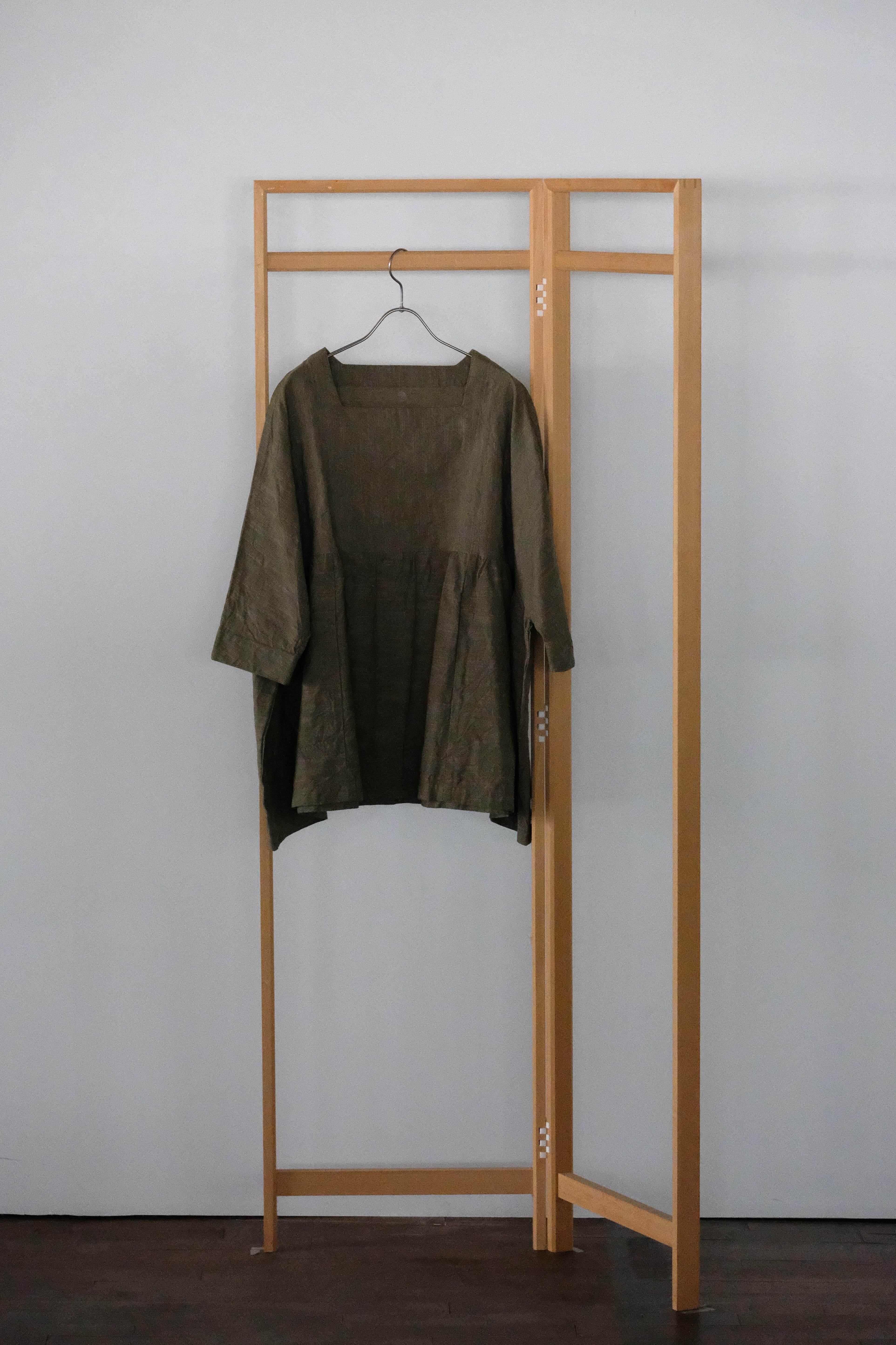 YAMMA 会津木綿たっぷりギャザーブラウス AMG-SH | 美工堂 ONLINE SHOP