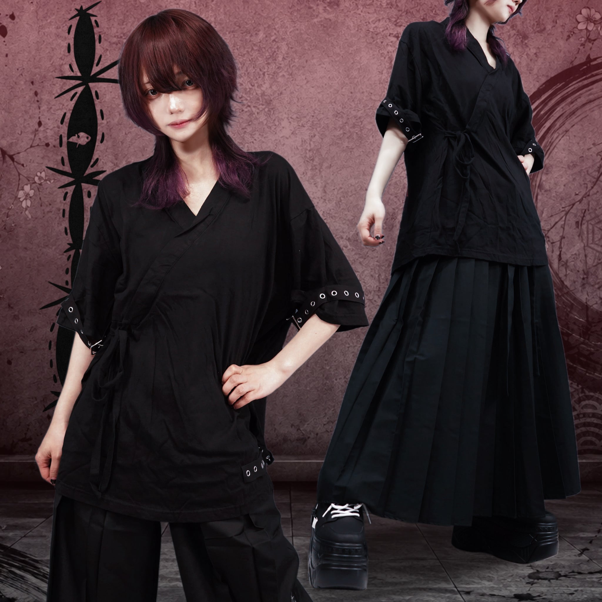 甚平風STITCH PULLOVER【BLACK】 | NIER CLOTHING