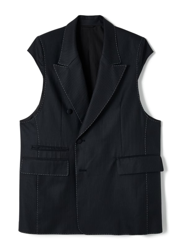 お問い合わせ商品【22AW】SODUK スドーク/stitching vest | TRENT ...