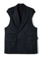 お問い合わせ商品【22AW】SODUK スドーク/stitching vest
