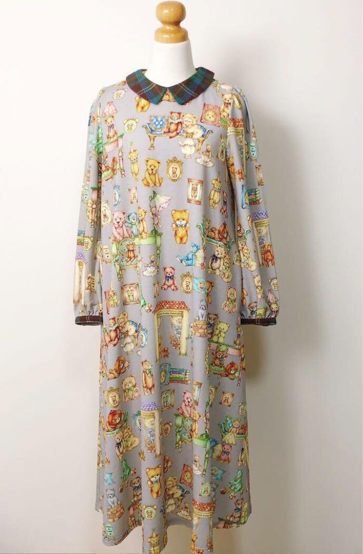 ユキエモンモノクロームベア部屋柄ジャンスカ新品未使用 Yukiemon | ユキエモン オンラインショップ 通販 – 福田屋オンライン