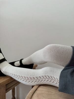 2231 openwork knitting tights