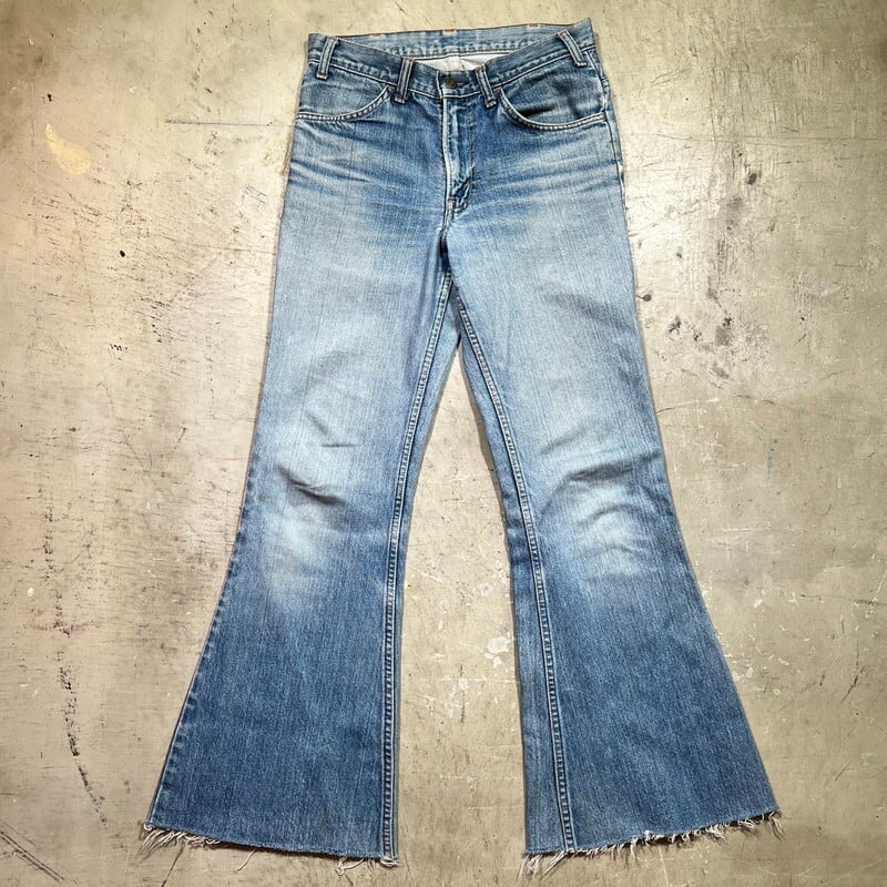 70's Levi's リーバイス 684-02174 ベルボトムデニムパンツ フレア