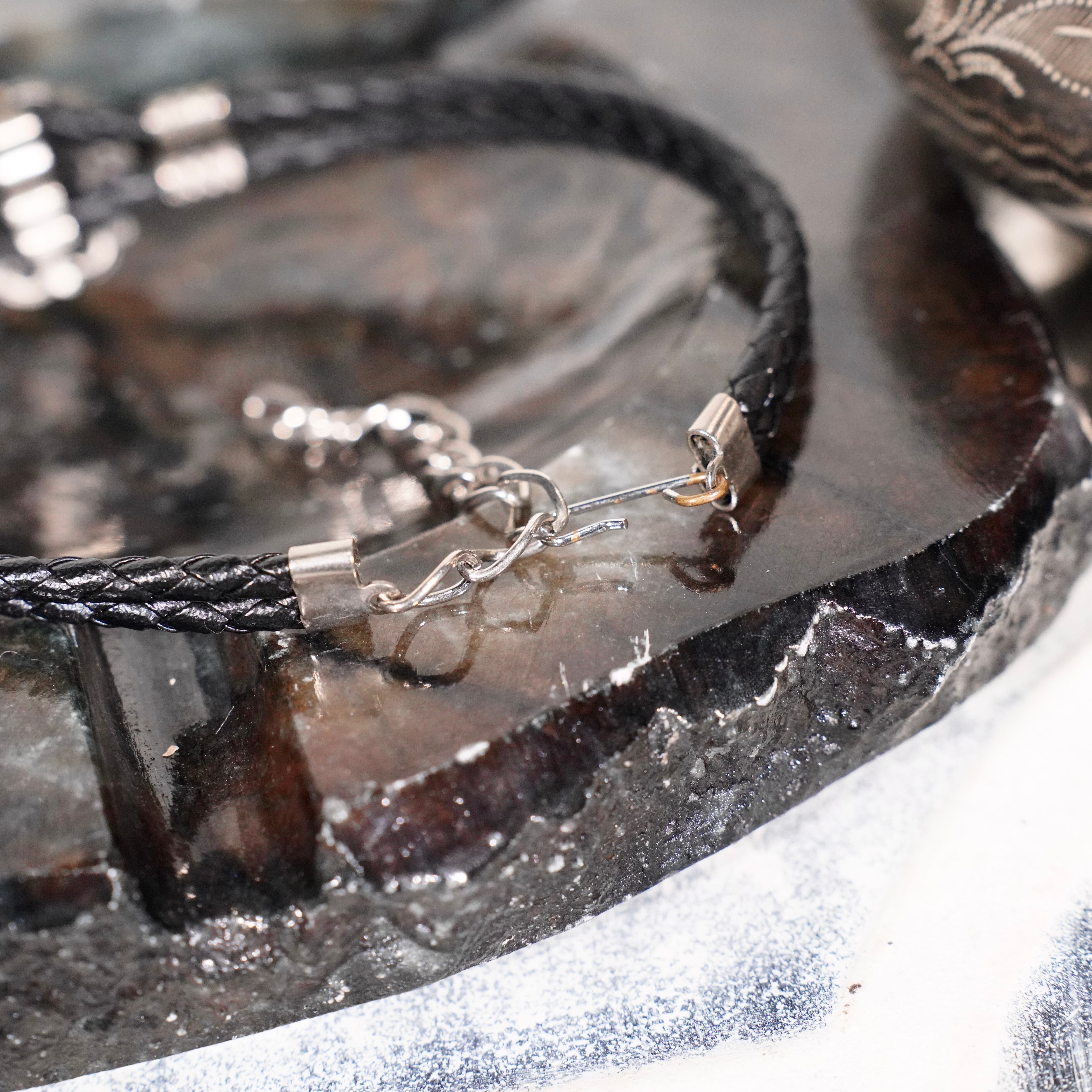 USA VINTAGE CONCHO DESIGN CHOKER NECKLACE/アメリカ古着コンチョ