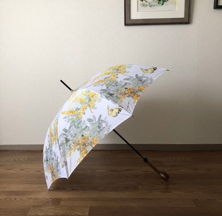 【受注生産】ミモザの雨傘　umbrella