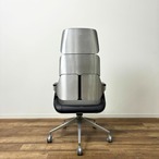 Interstuhl SILVER インタースツール シルバー オフィスチェア デザイナーズ家具 Cassina ixc. 本革 ブラック系【中古】【250サイズ】