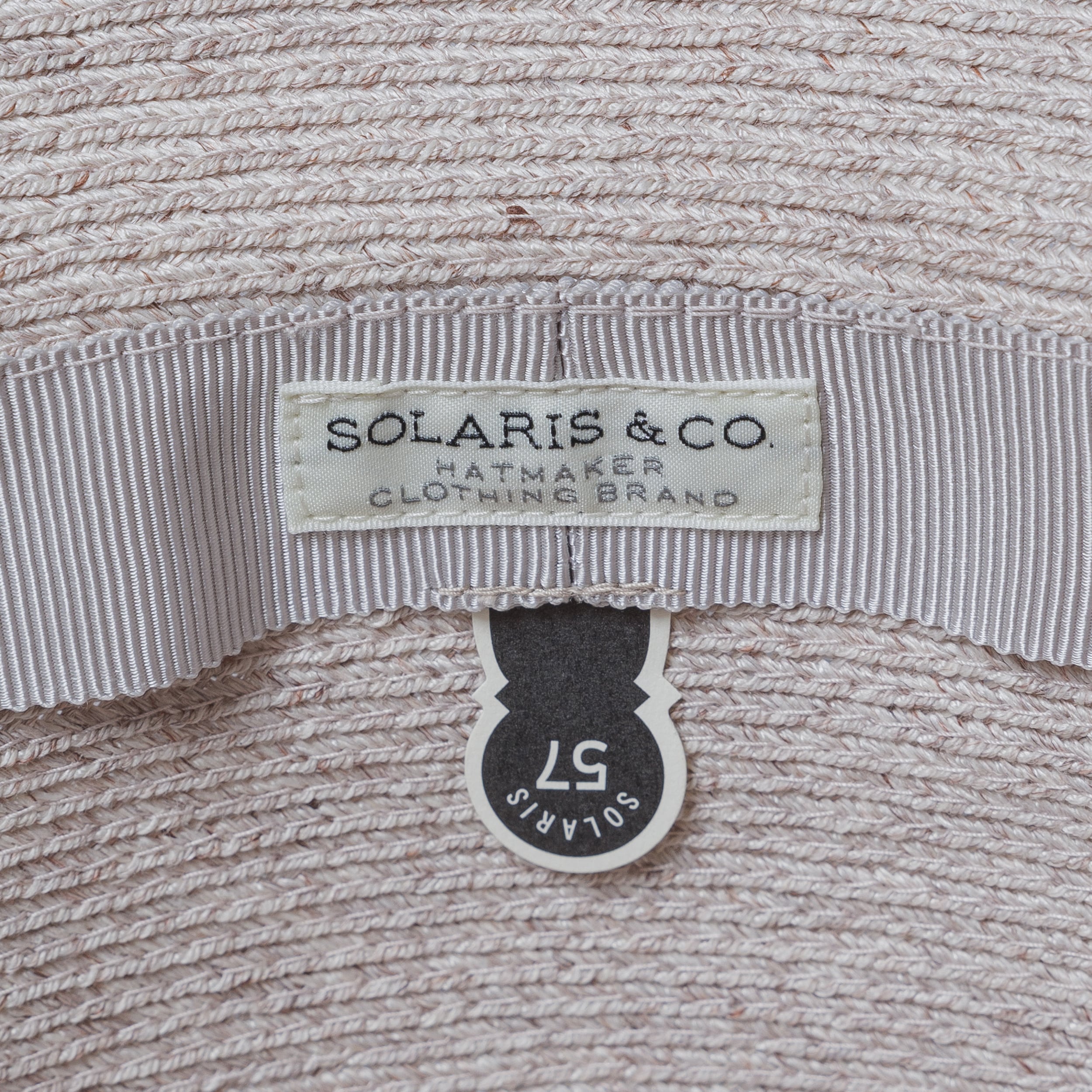 SOLARIS&CO バケットハット SOLOMON SOLARIS&CO.]Braid Bucket Hat 