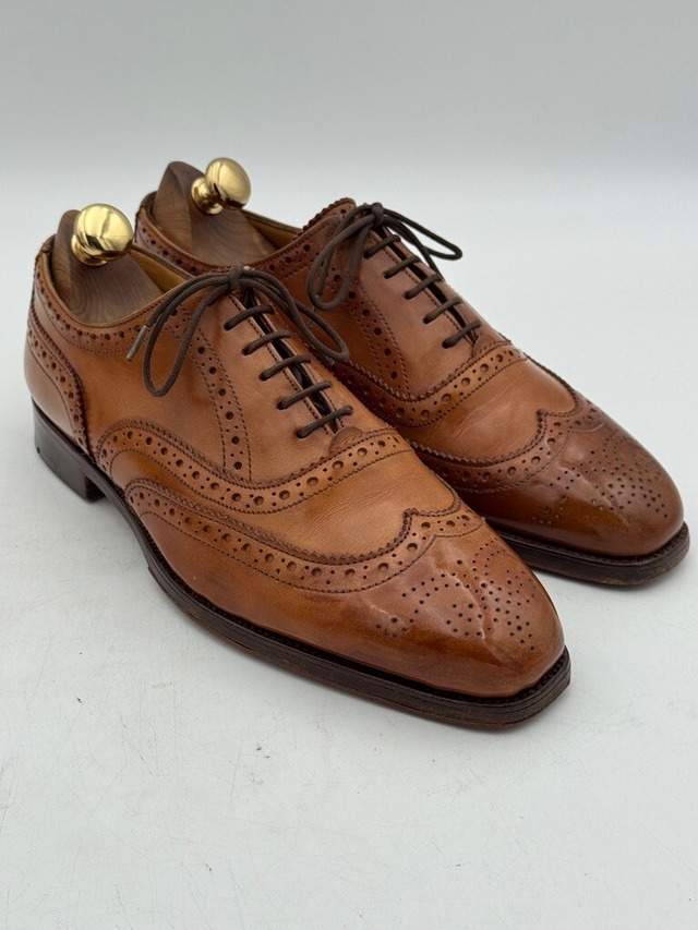 Tricker's トリッカーズ ウィングチップ ブラウン UK6.5-5 目安25cm