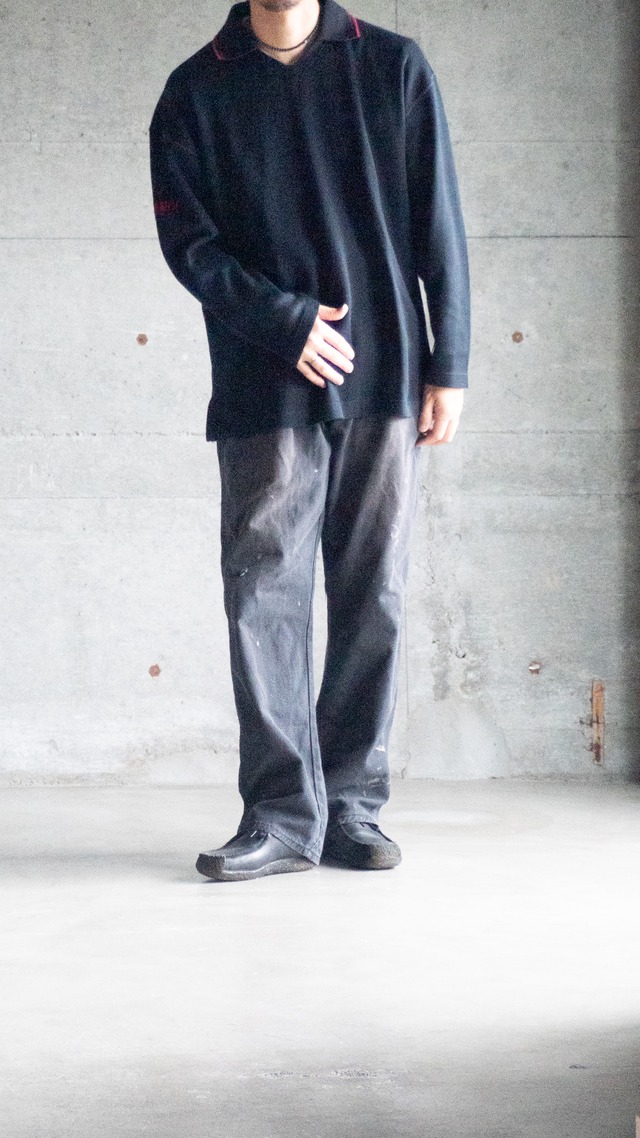 "KENZO GOLF" 1990s Detachable collar pullover
