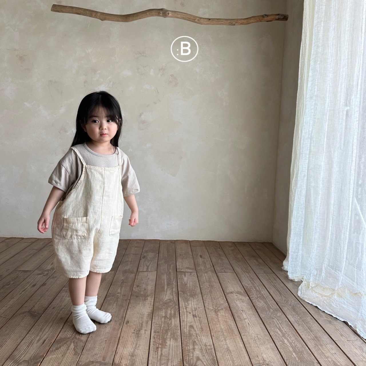 【Bella bambina】シンプルオールインワン クリーム 80~130cm 240728 - 5