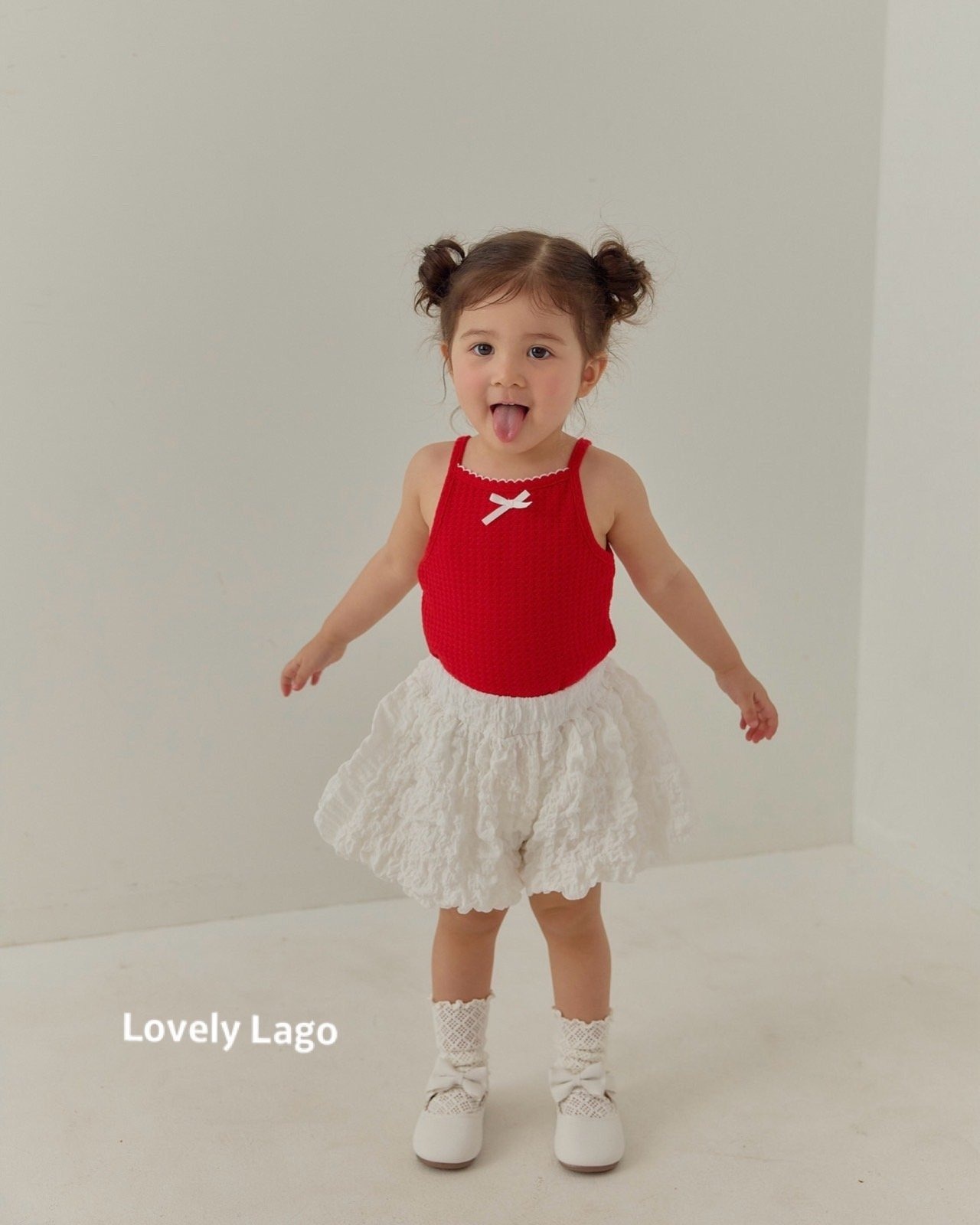 [Lovely Lago] Pin CoatRibbon Sleeveless / [라고] 핀코트리본나시