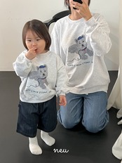 韓国子供服 / 26Autumn / 〖取寄〗neu / ワンワンMTM / 親子オソロ *アダルト*