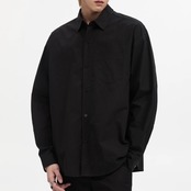 ストレートシルエット ロングスリーブシャツ af0324