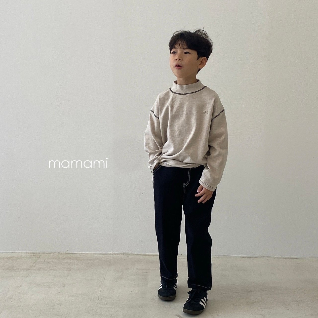 （即納）mamami / holy stitch pola T