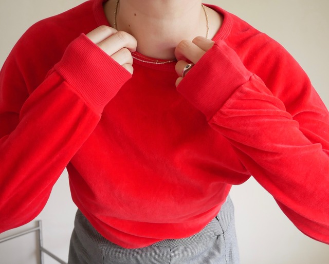 velours long sleeve