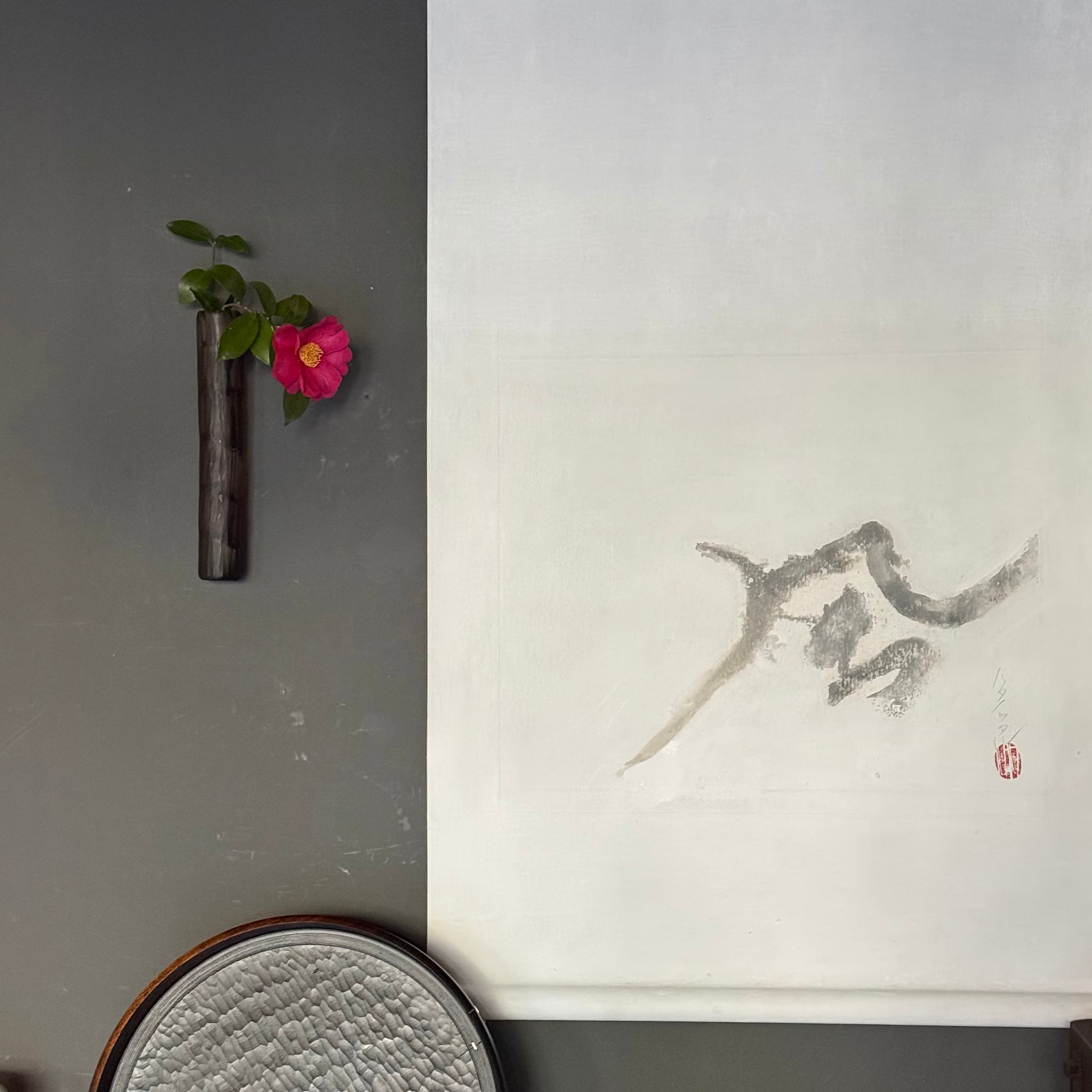 ハタノワタル 掛け軸 【風】 | gallery 一白