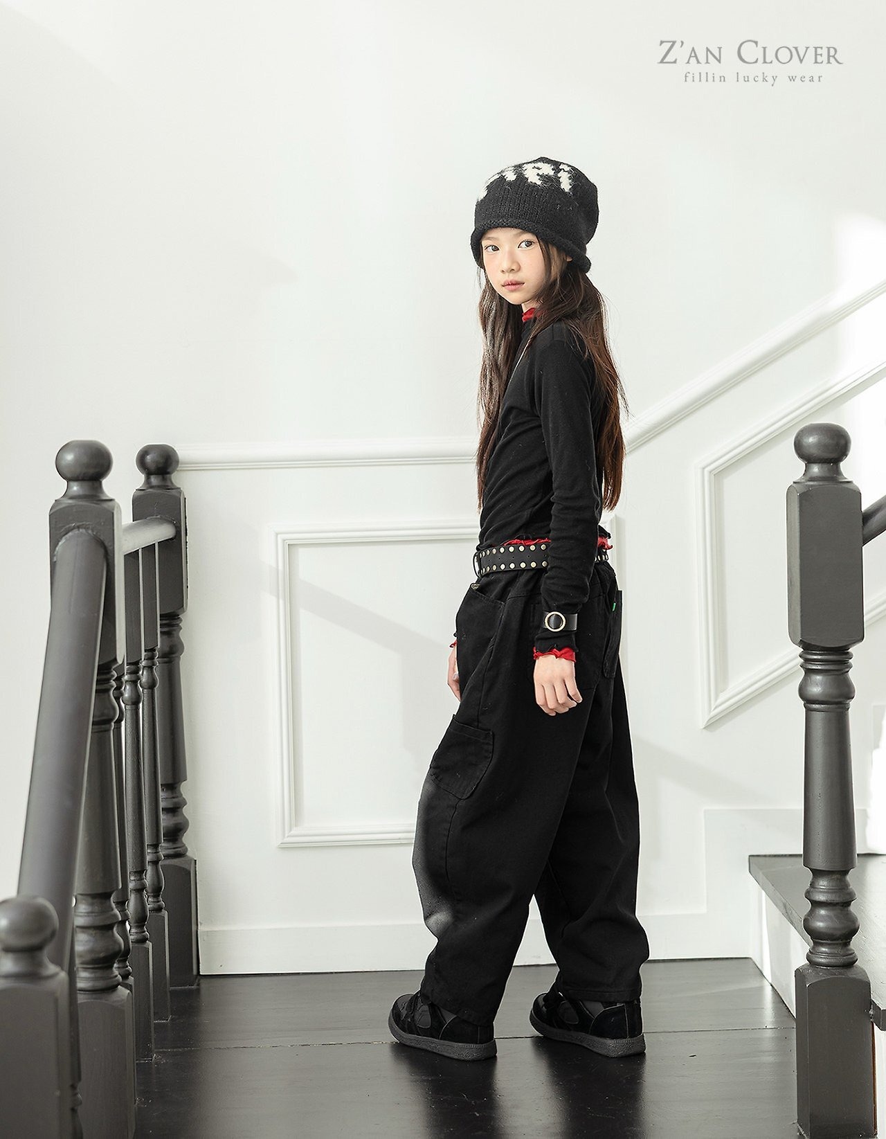 ZAN CLOVER［取寄］curve cargo pants 26winter