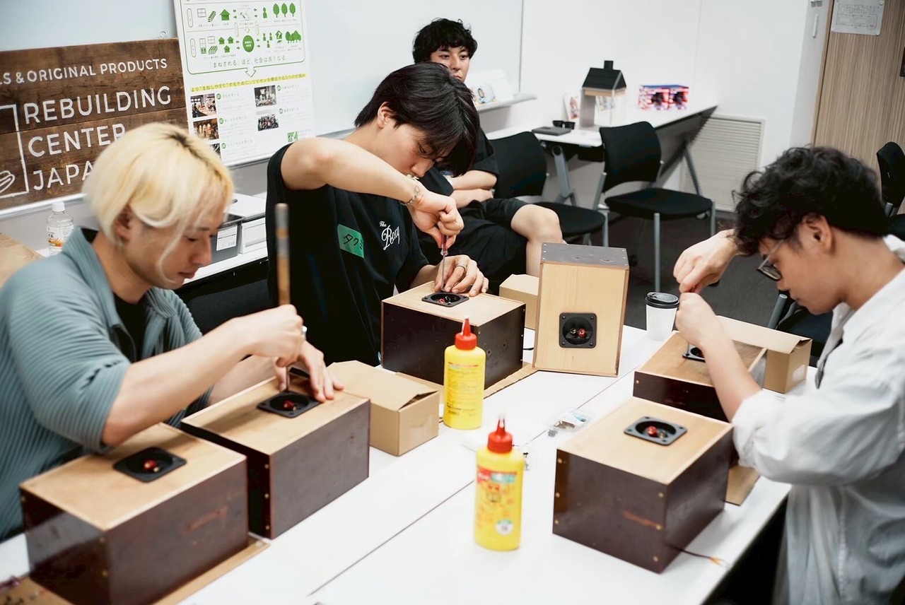 2026/7/19(日) ヤマハとつくる！古材のスピーカーワークショップ