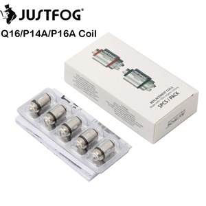 Justfog 14 16 シリーズ用　交換コイル　1箱５個入　ジャストフォグ　交換用　コイル Q14 Q16 P16　VAPE　ベイプ