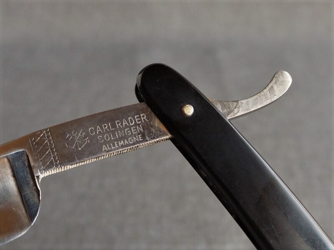 ヴィンテージレザー 西洋剃刀 SOLINGEN ゾーリンゲン Carl Rader 