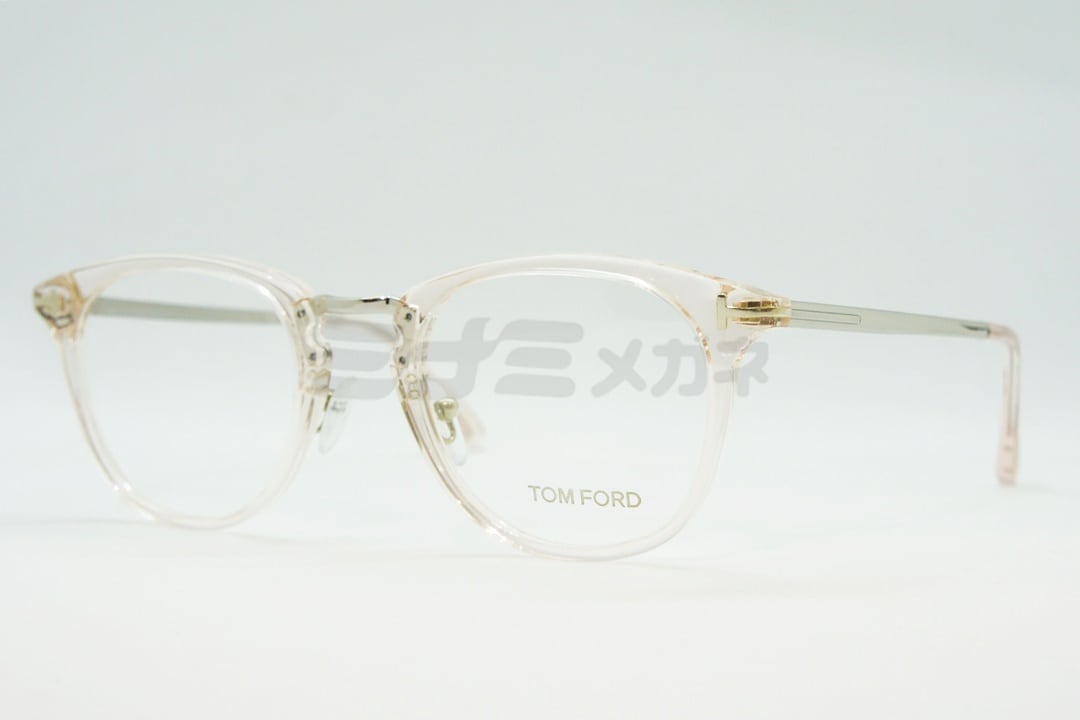 TOM FORD メガネフレーム TF5466 072 ウェリントン コンビネーション メンズ レディース 眼鏡 おしゃれ アジアンフィット  トムフォード