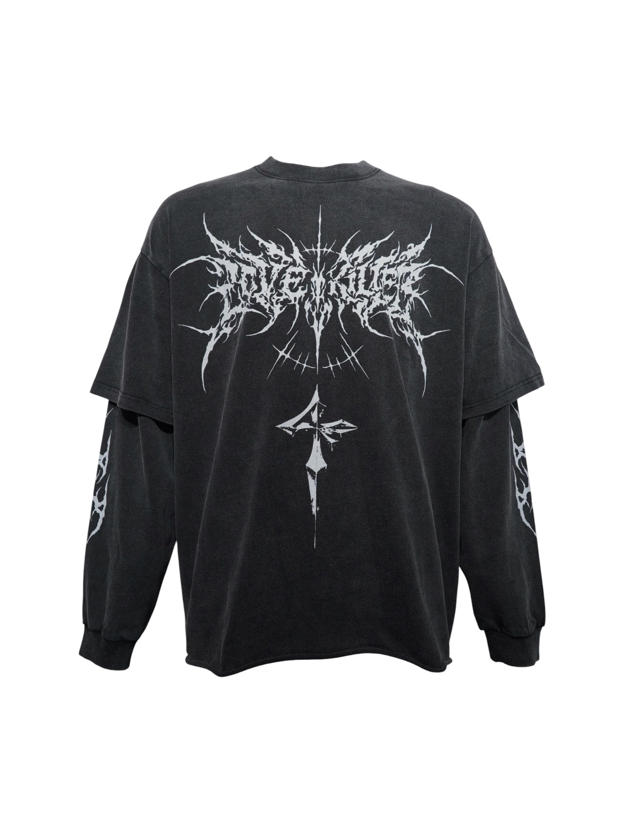 【LOVE KILLER】Chaos logo layered long T