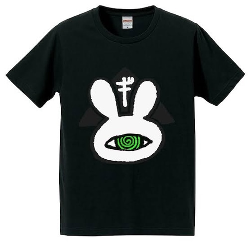 ギロチンさんT-shirt【緑眼】