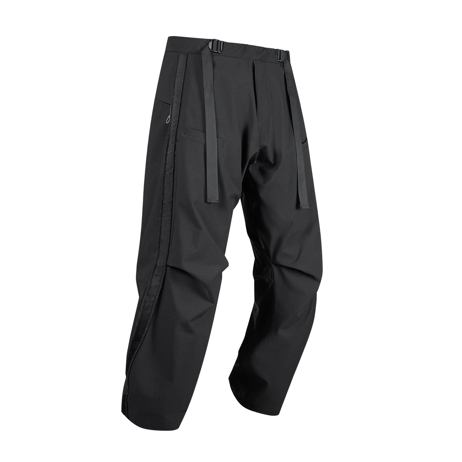 新品タグ付き⭐️2025FW⭐️セットアップ　パンツ⭐️ ブラック　M 完売品 NOSUCISM 2025AW_「柔」立体カットマルチポケットモンクパンツ